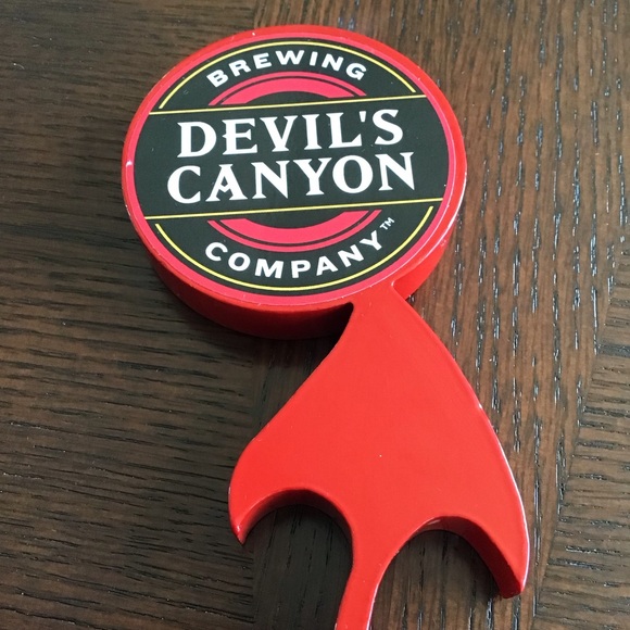 Devil’s Canyon Brewing Company Metal Beer Tap Handle - Picture 2 of 3